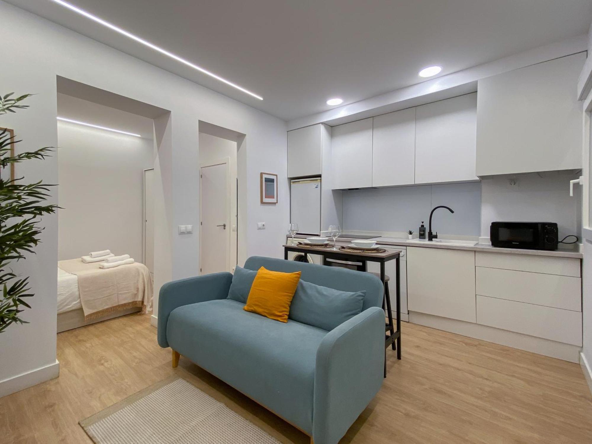Apartament Acogedor Estudio En Ponzano Madryt